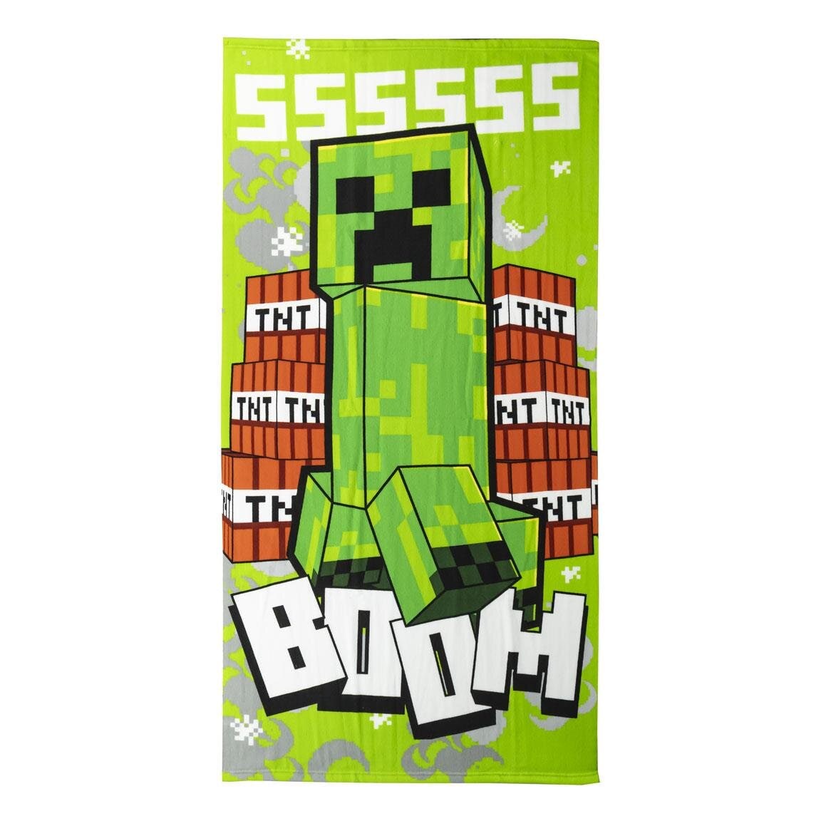 Minecraft - Kylpypyyhe Creeper 70 x 140 cm