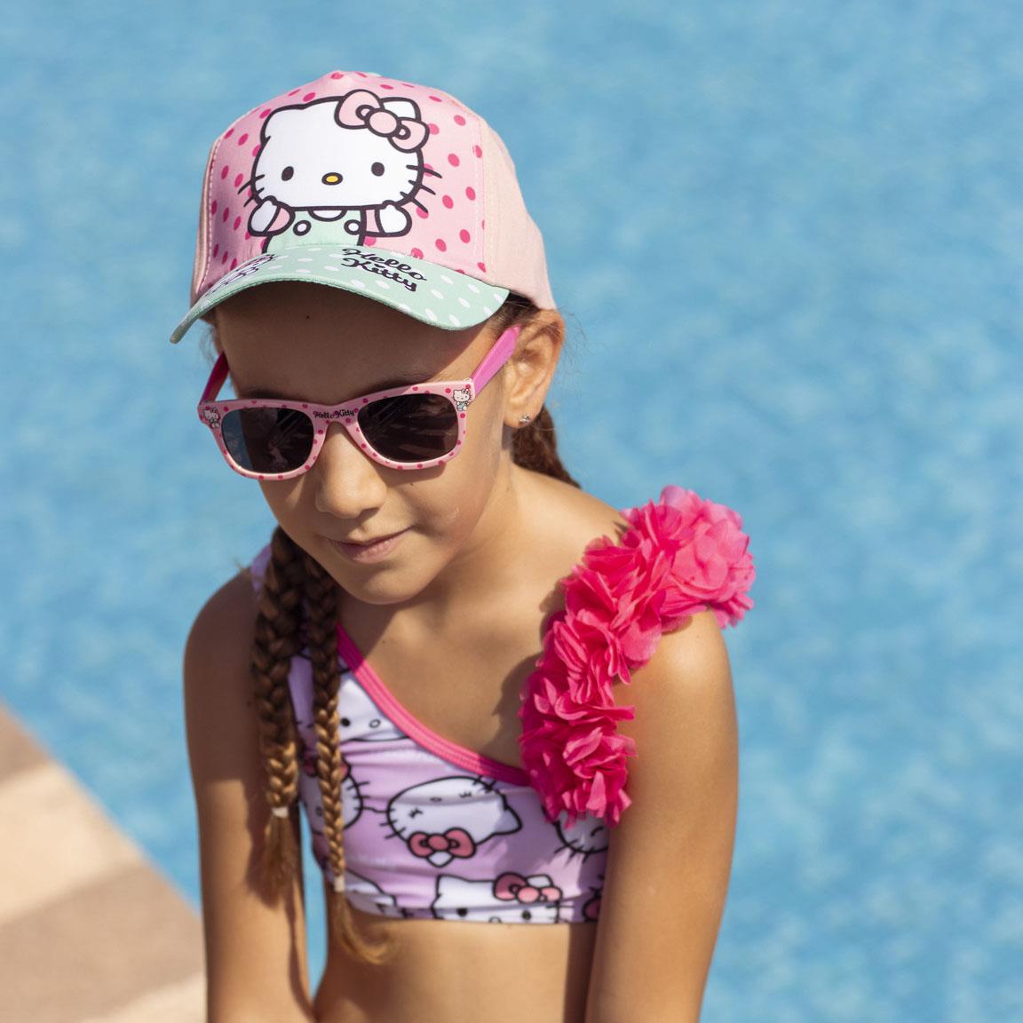 Hello Kitty - Lippis ja aurinkolasit lapsille