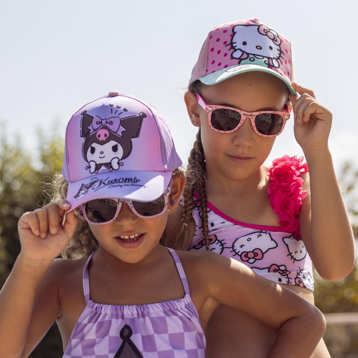 Hello Kitty - Lippis ja aurinkolasit lapsille