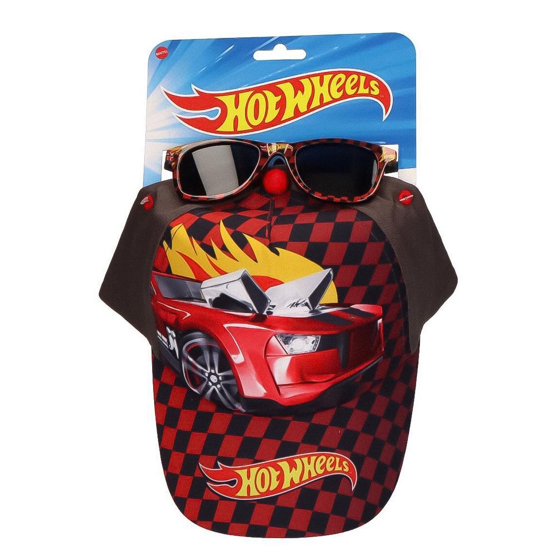 Hot Wheels - Lippis ja aurinkolasit lapsille
