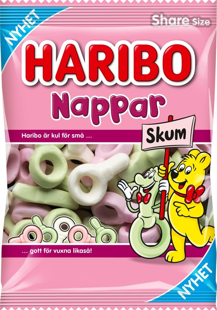 Haribo Vaahtotutit 120 grammaa