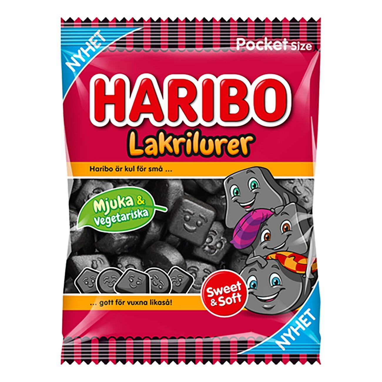 Haribo Lakrilurer 80 grammaa