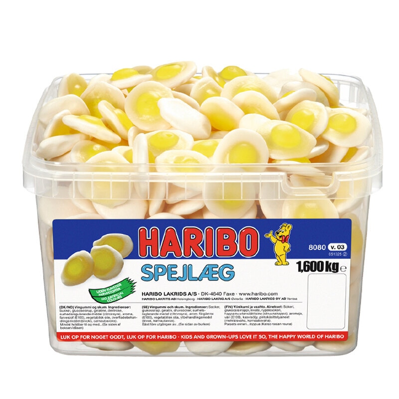 Haribo Paistetut Kananmunan 1,6 kg