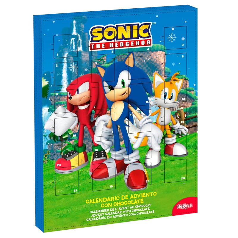 Sonic - Joulukalenteri Suklaa 50 grammaa
