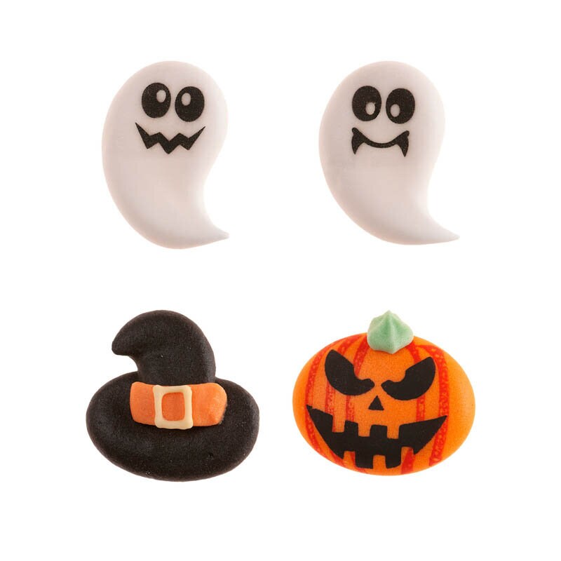 Sokerikoristeet Halloween 12-kpl