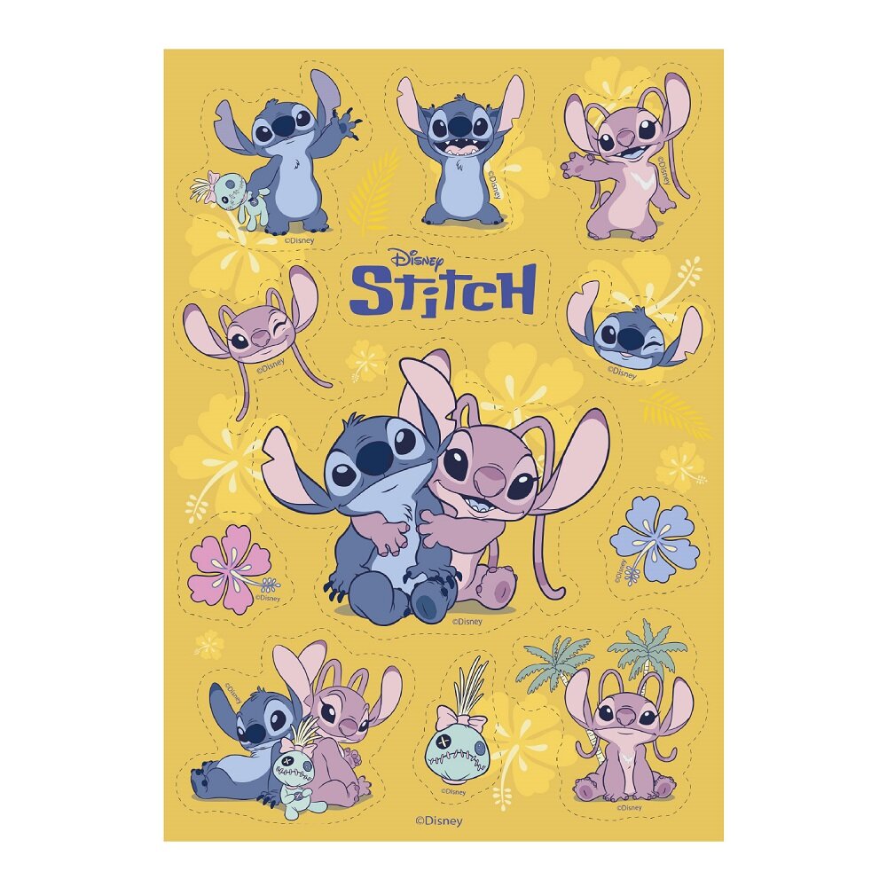 Lilo & Stitch Sokerikoristeet 12 kpl