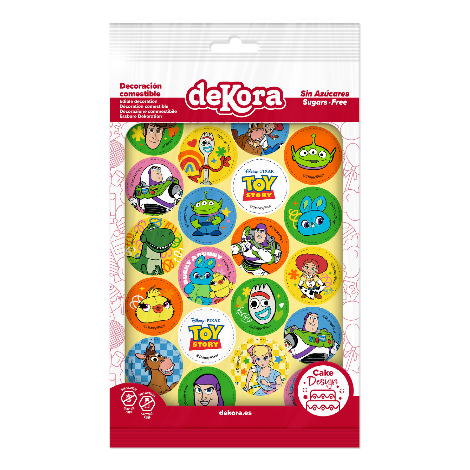 Toy Story Muffinssikuvat Sokerimassa 20 kpl