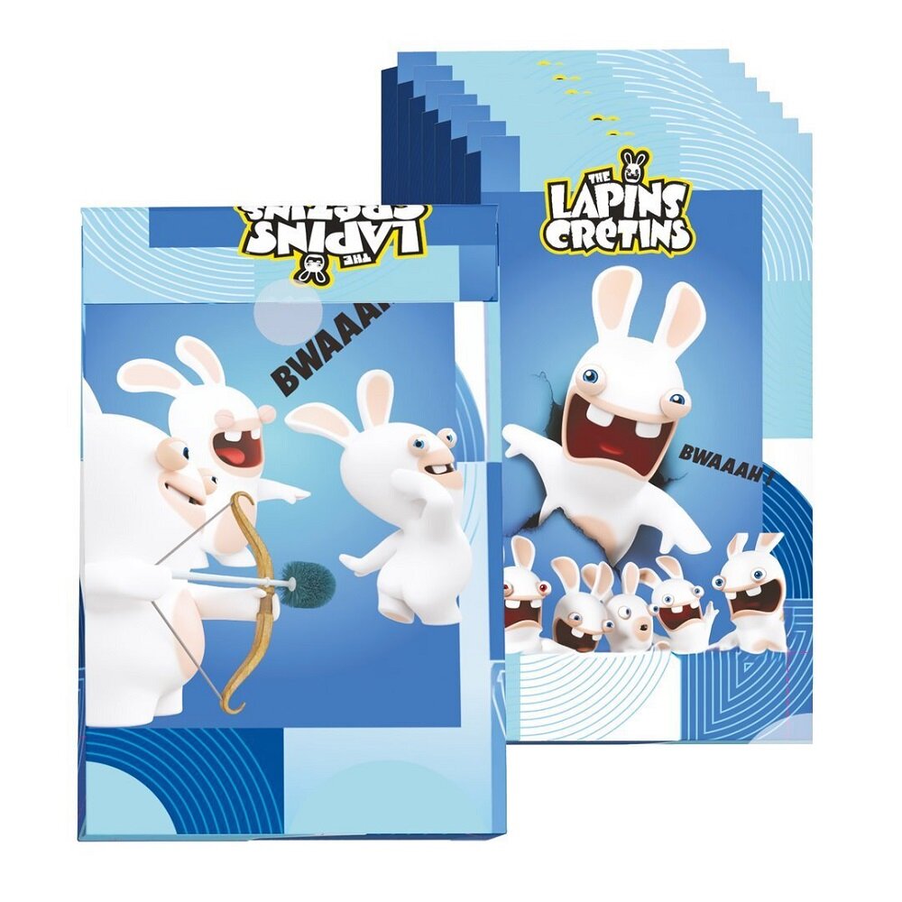 Rabbids - Juhlapussit paperia 8 kpl