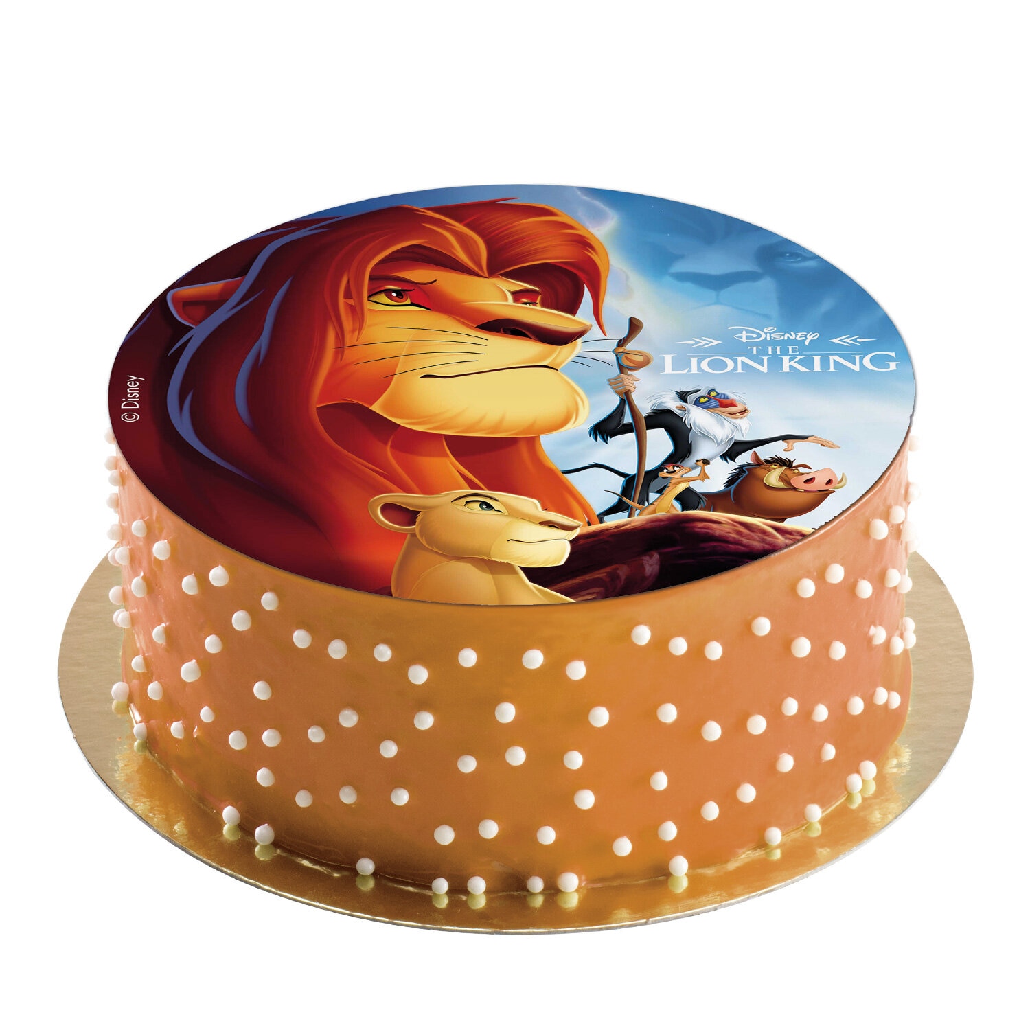 Kakkukuva Disney Leijonakuningas - Sokerimassa 20 cm