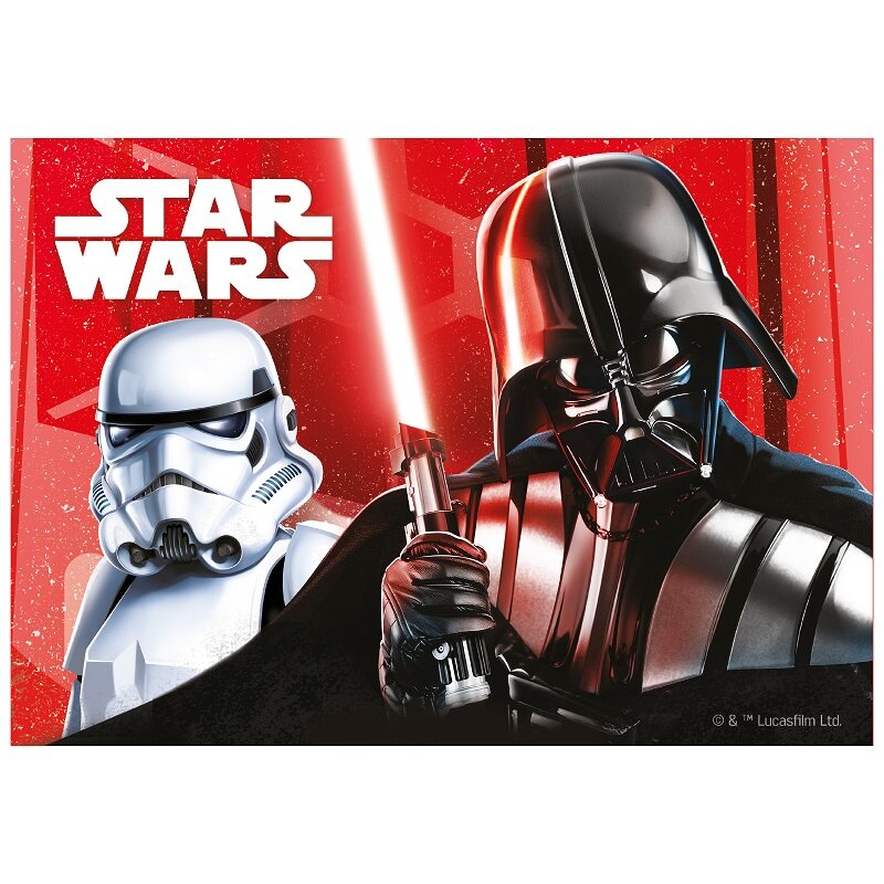 Star Wars Kakkukuva - Sokerimassa 15 x 21 cm