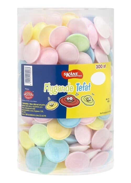 Lentävät Lautaset Kirpeä 375 grammaa