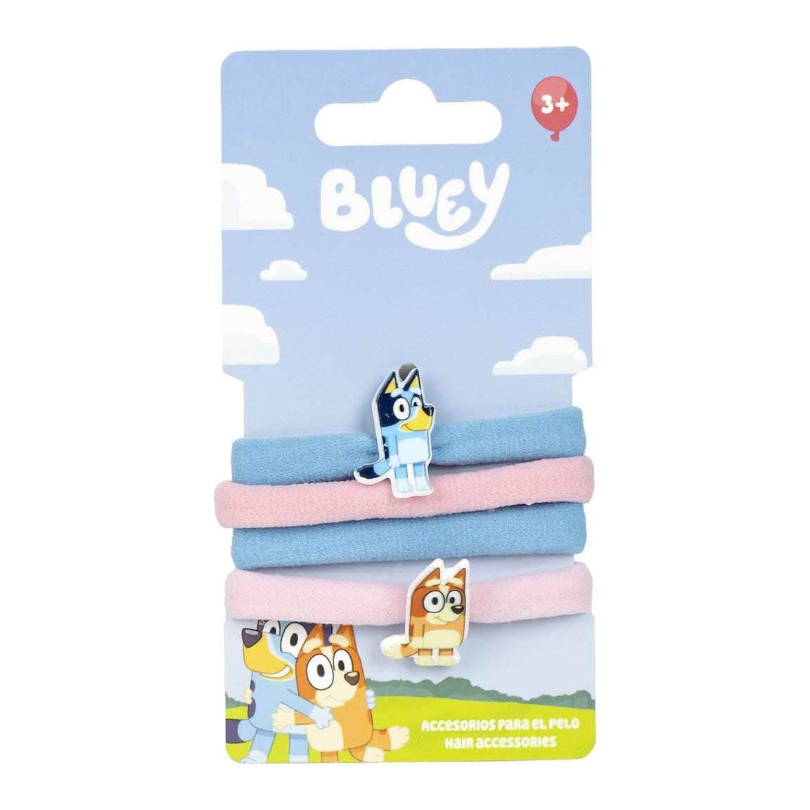 Bluey - Hiuslenkit 4 kpl