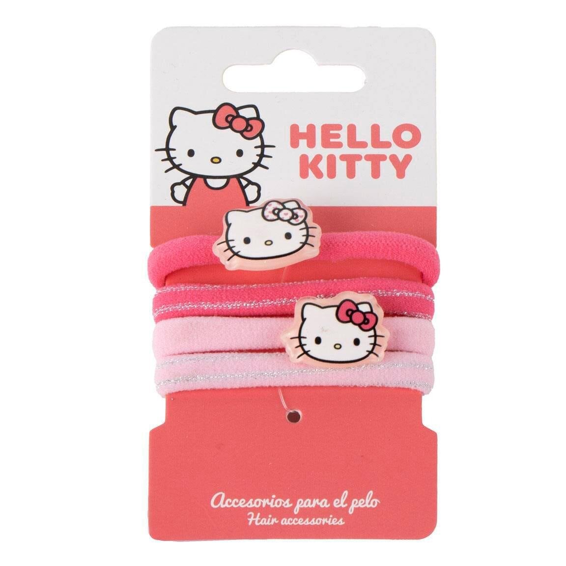 Hello Kitty Hiuslenkit 4 kpl