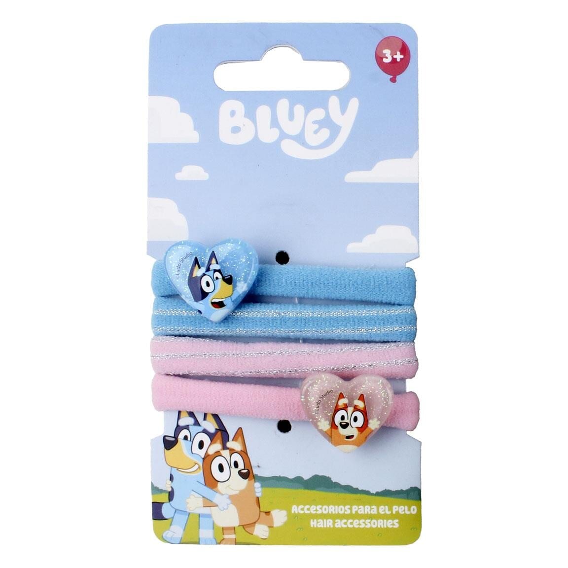 Bluey - Hiuslenkit 4 kpl