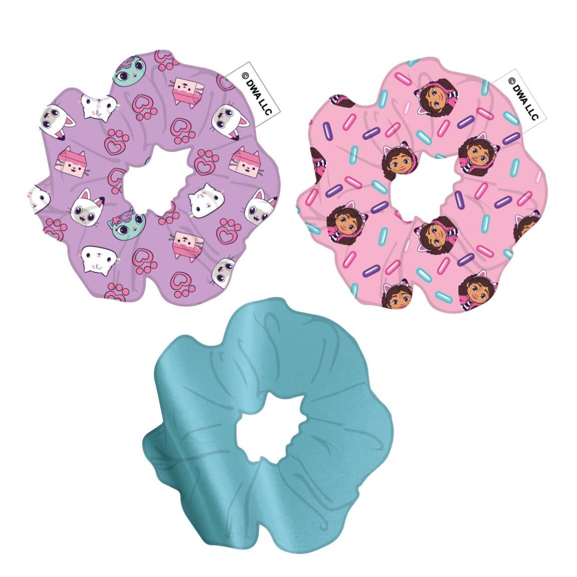Gabby's Dollhouse - Hiuspinnit 3 kpl