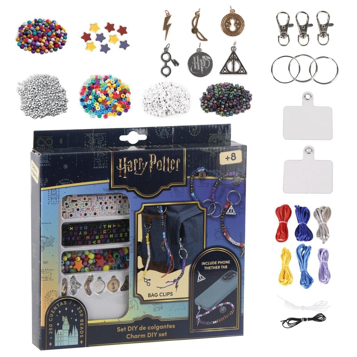 Harry Potter -askartelusetti laukku- ja mobiiliriipuksiin