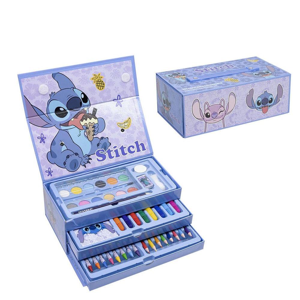 Stitch - Piirrustus & Maalaussetti