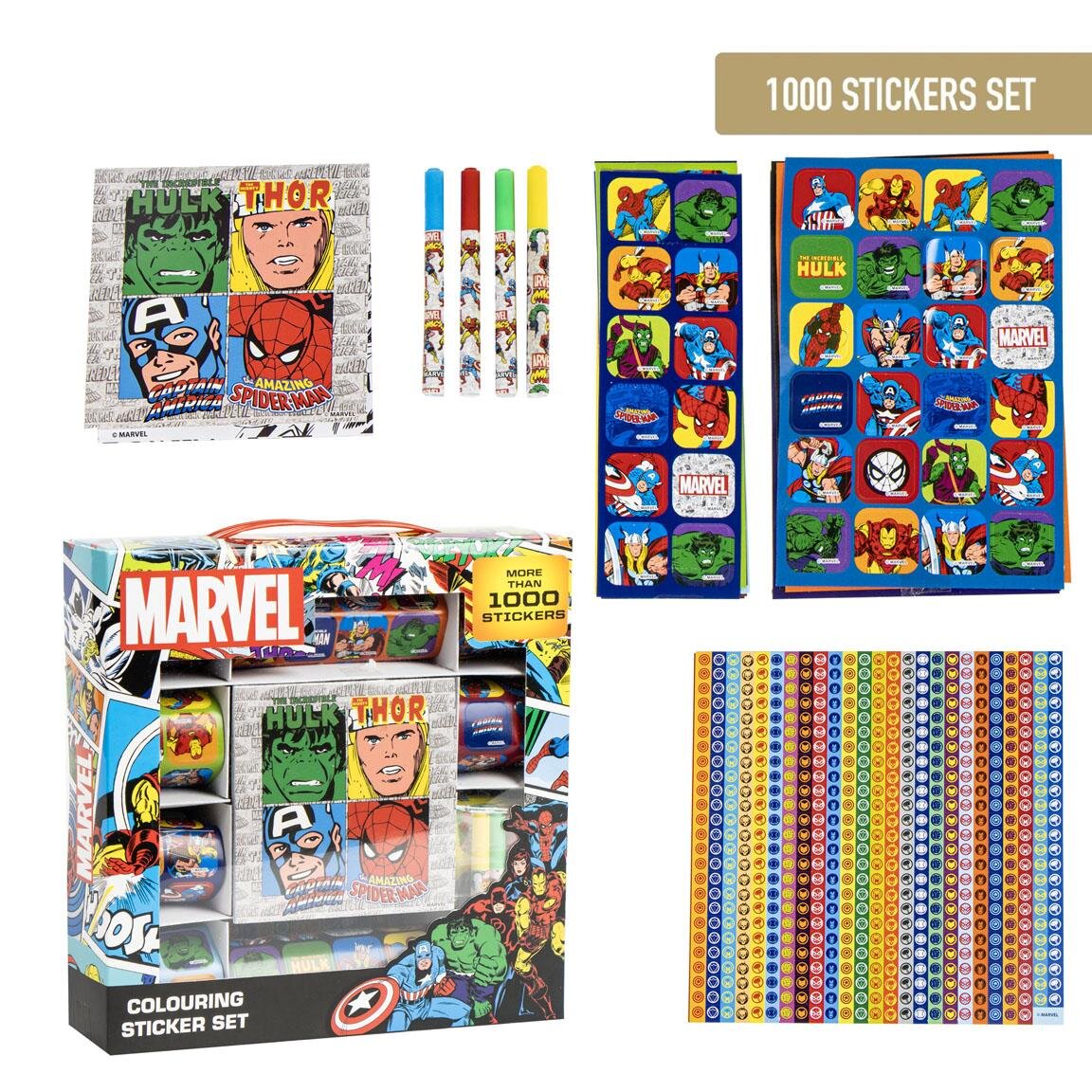 Avengers Askartelusetti - 1000 Tarrat