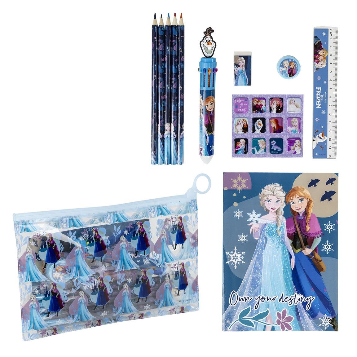 Disney Frozen - Koulusetti 12 osaa