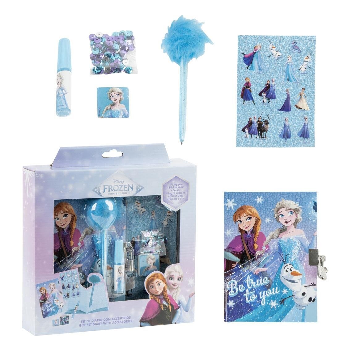 Disney Frozen - Päiväkirjasetti