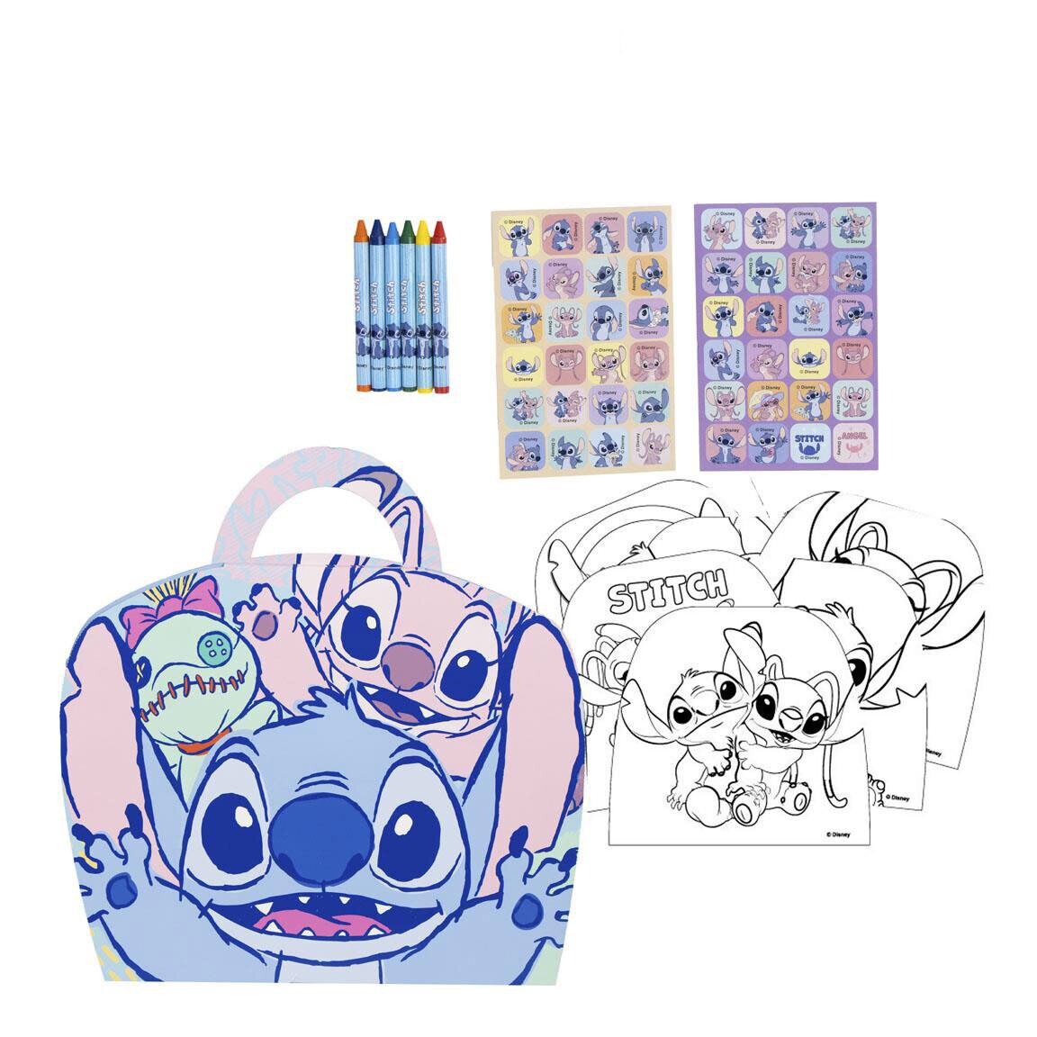 Stitch Maalaussetti tarroilla
