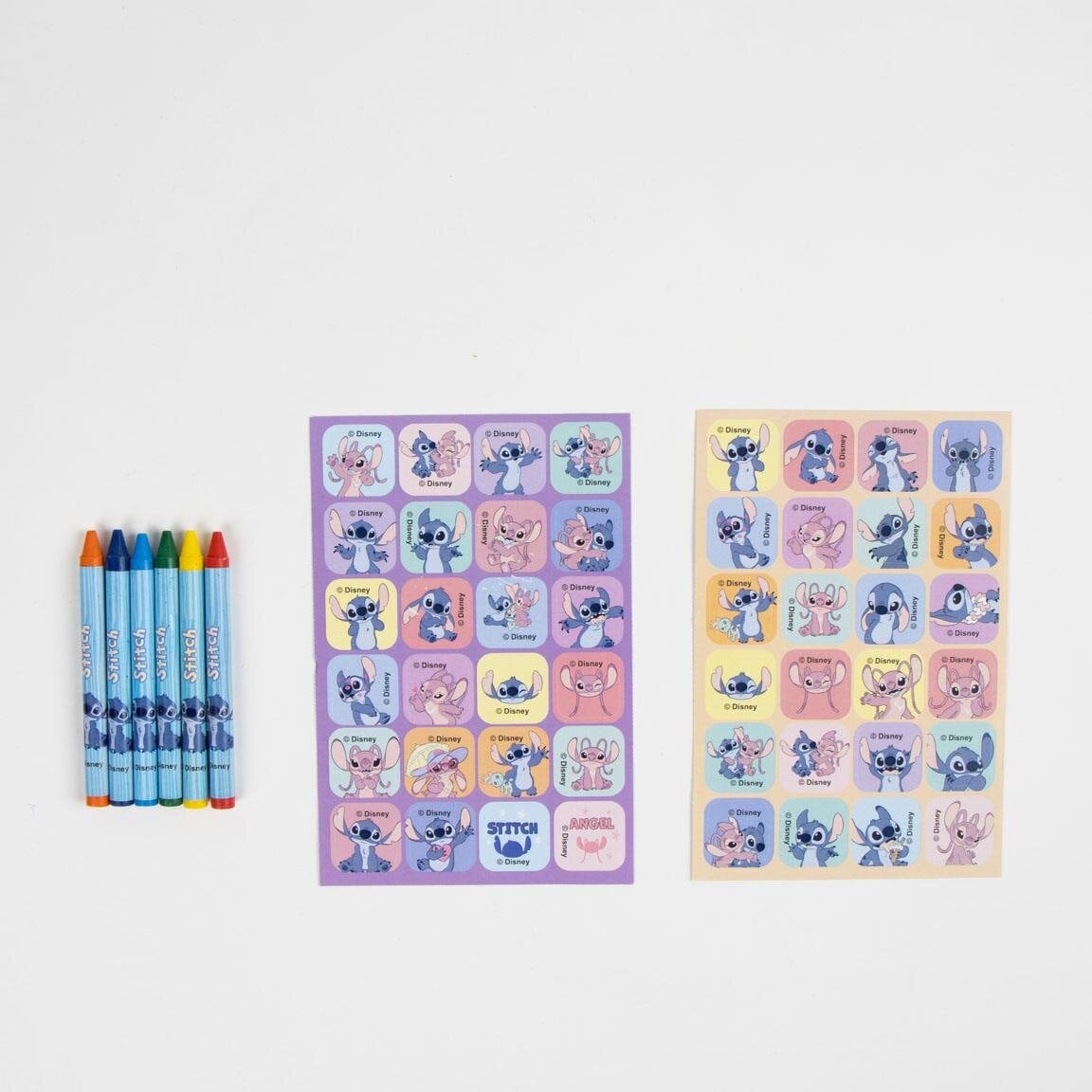 Stitch Maalaussetti tarroilla