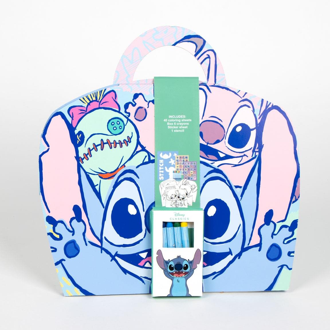 Stitch Maalaussetti tarroilla