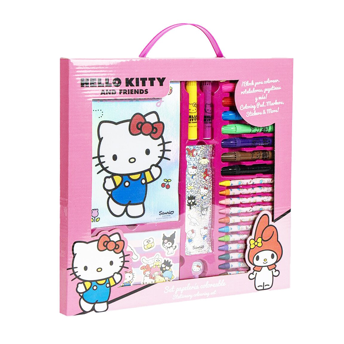 Hello Kitty - Askartelu- ja Värityssetti
