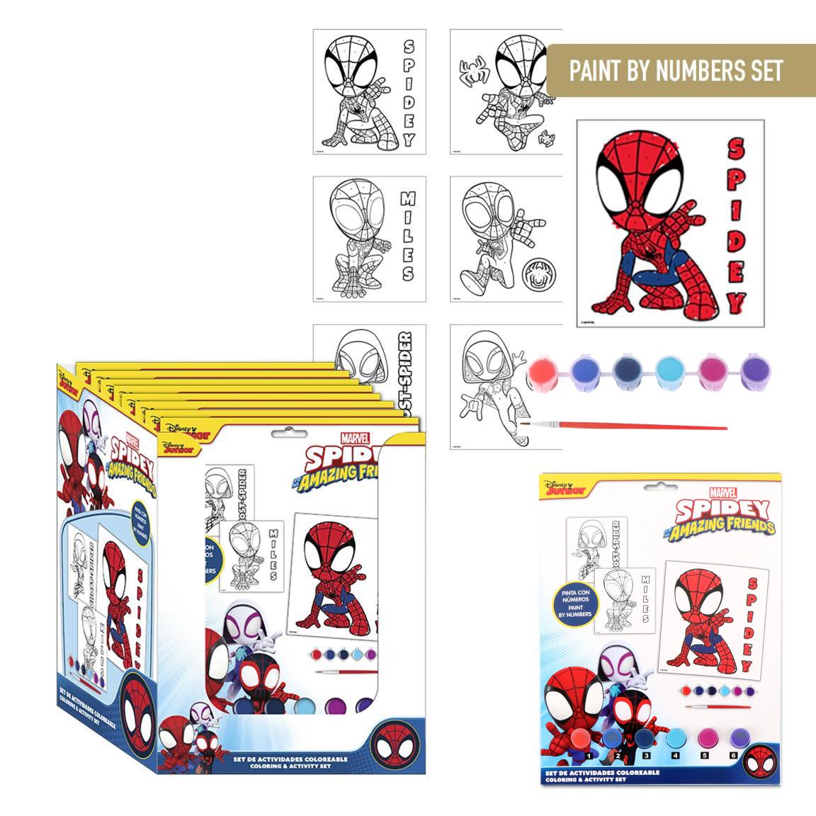 Spidey Maalaussetti Paint by Numbers