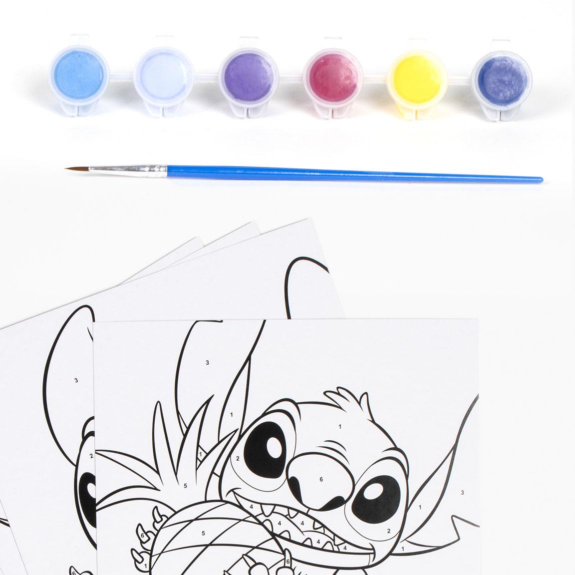 Lilo & Stitch Maalaussetti Paint by Numbers