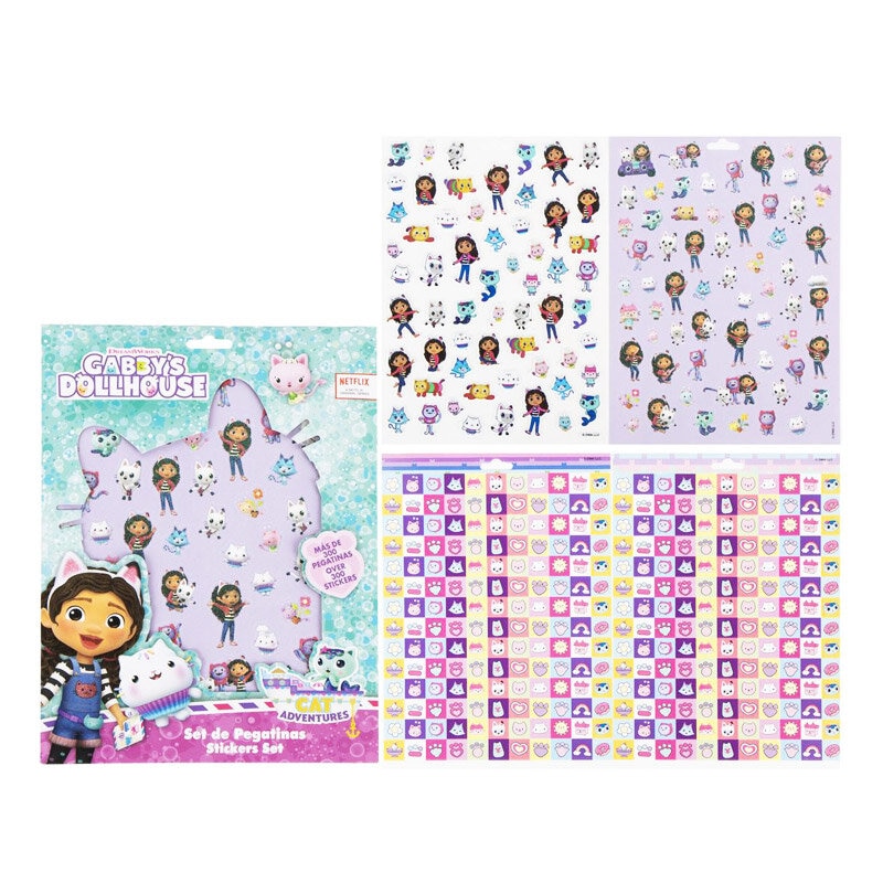 Gabby's Dollhouse - Tarrat 300 kpl