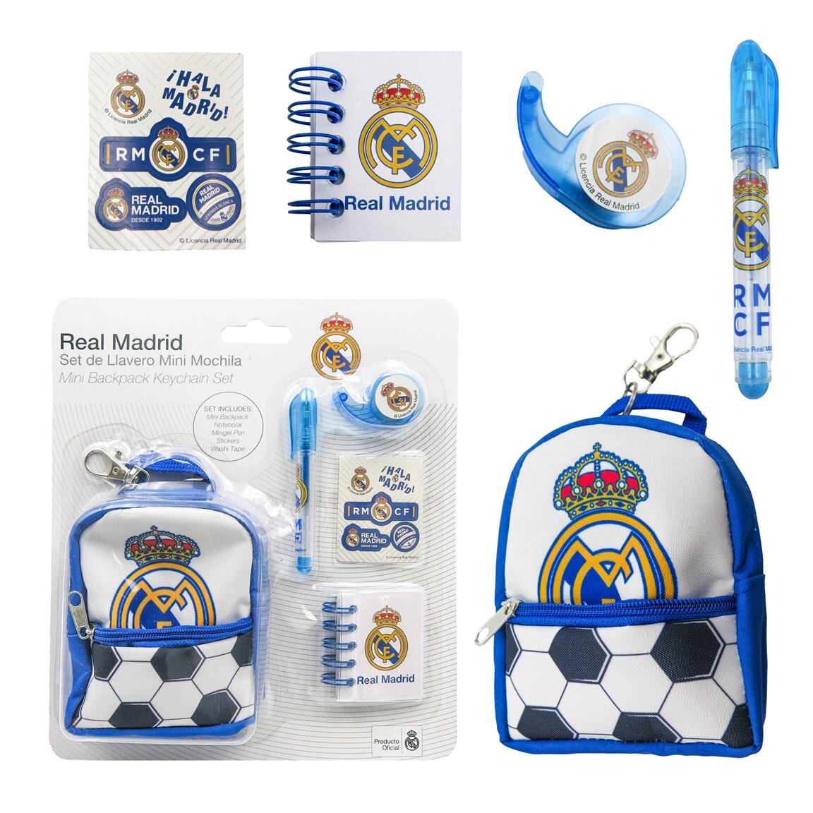 Real Madrid Koulusetti Minirepulla