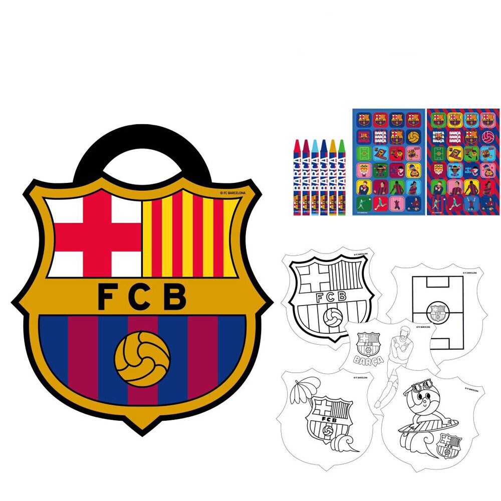 FC Barcelona Maalaussetti tarroilla