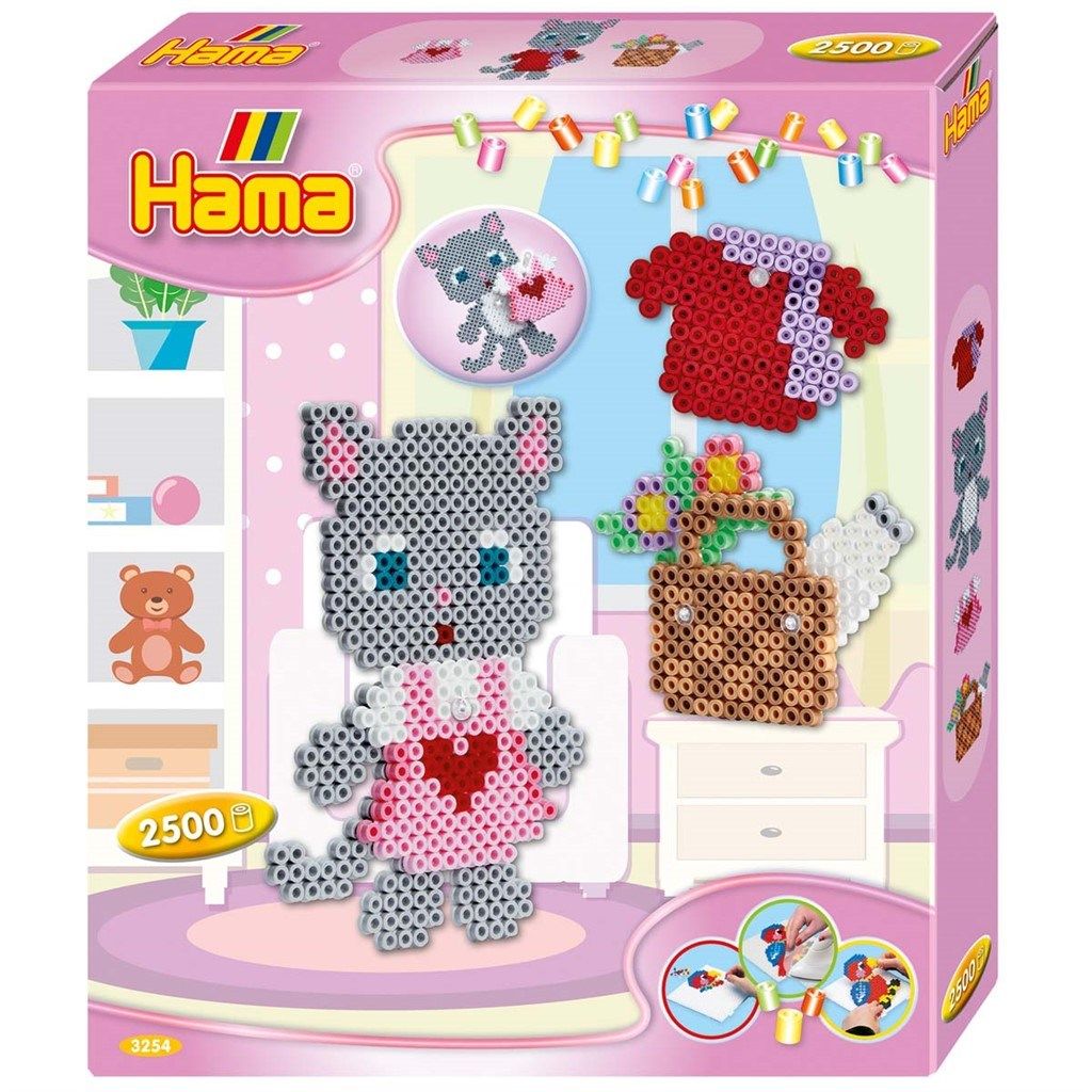 Hamahelmisetti - Dress Up Cat 2500 osaa