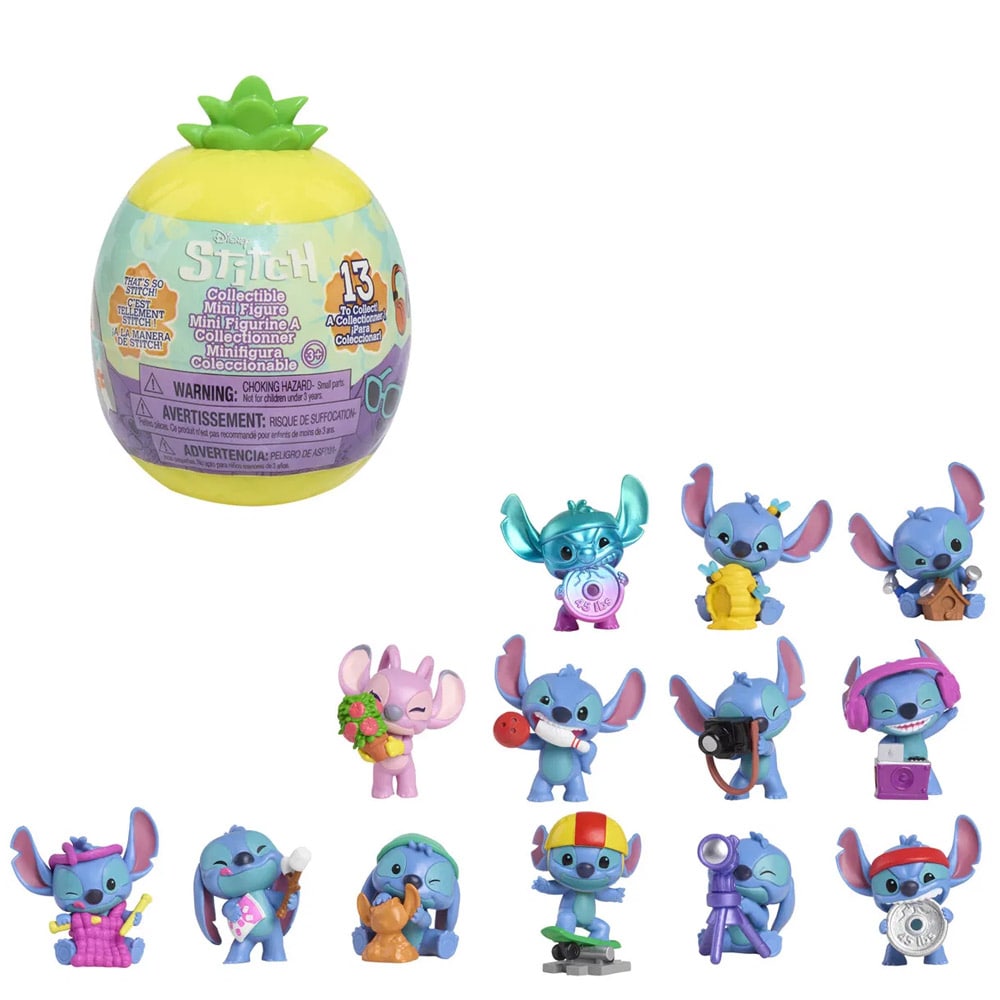 Stitch Yllätysmuna Keräilyhahmolla