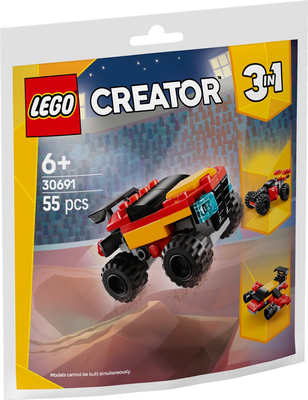 LEGO Creator - Muunneltava minimonsteriauto 6+