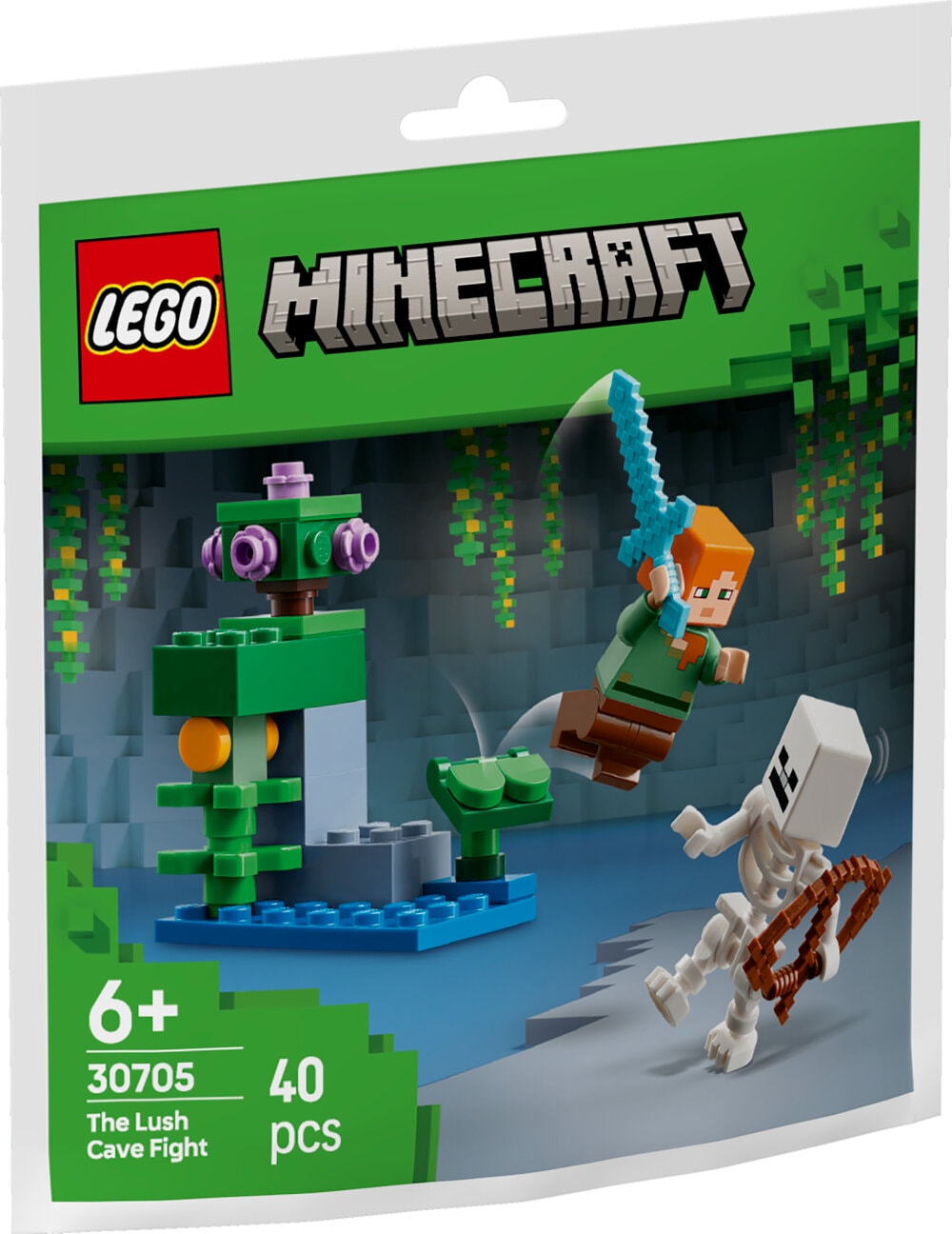 LEGO Minecraft - Vehreän luolan taistelu 6+