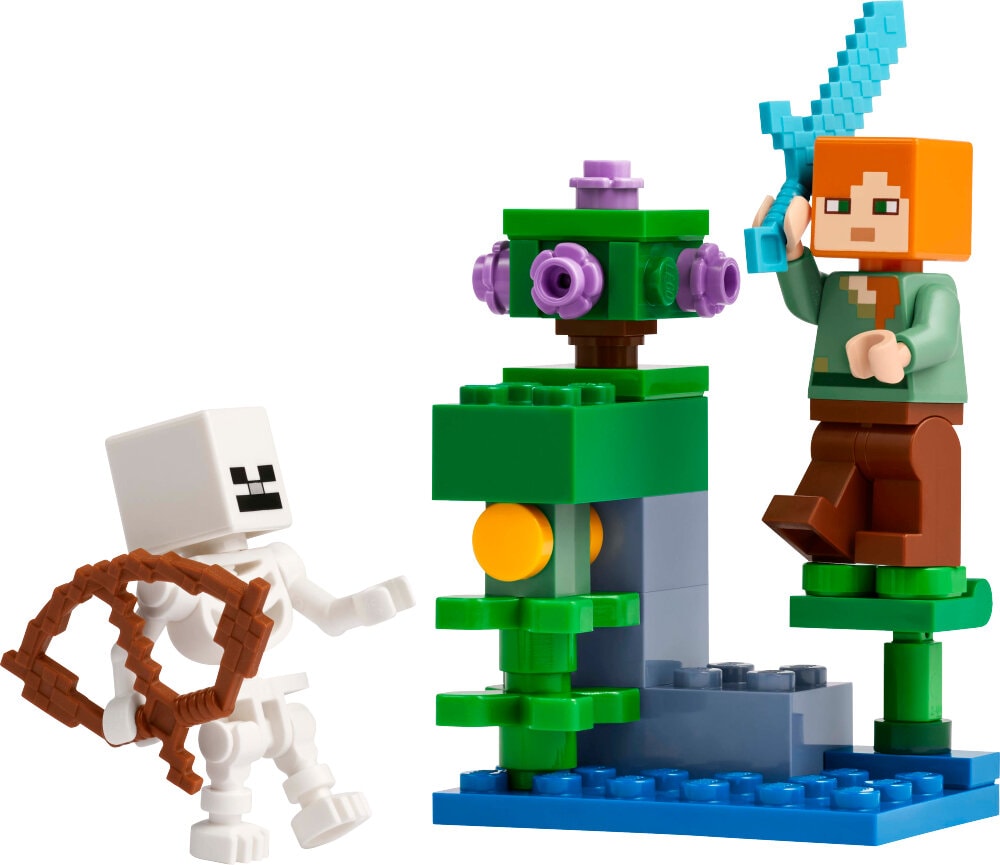 LEGO Minecraft - Vehreän luolan taistelu 6+
