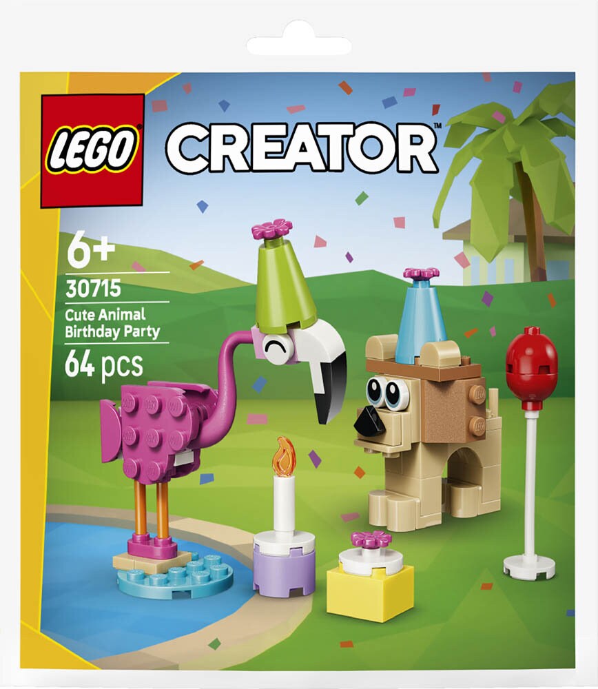 LEGO Creator - Suloisten eläinten syntymäpäiväjuhlat 6+