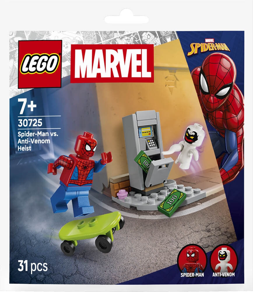 LEGO Spiderman - Spiderman vs. Anti-Venom -ryöstö 7+
