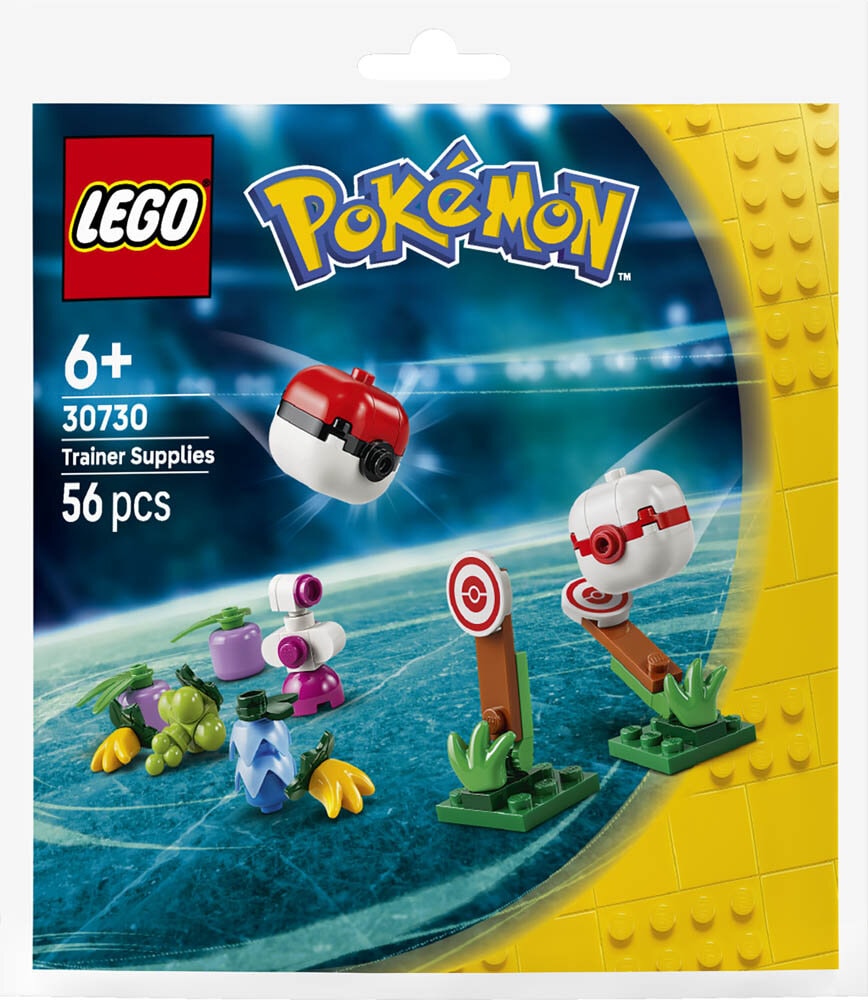 LEGO Pokémon - Kouluttajatarvikkeet 6+