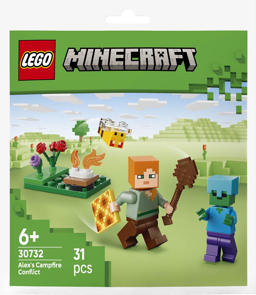 LEGO Minecraft - Alexin nuotiokonflikti 6+