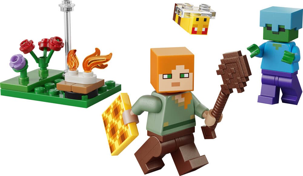 LEGO Minecraft - Alexin nuotiokonflikti 6+