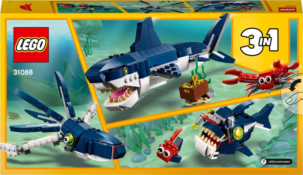 LEGO Creator - Syvänmeren olennot 7+