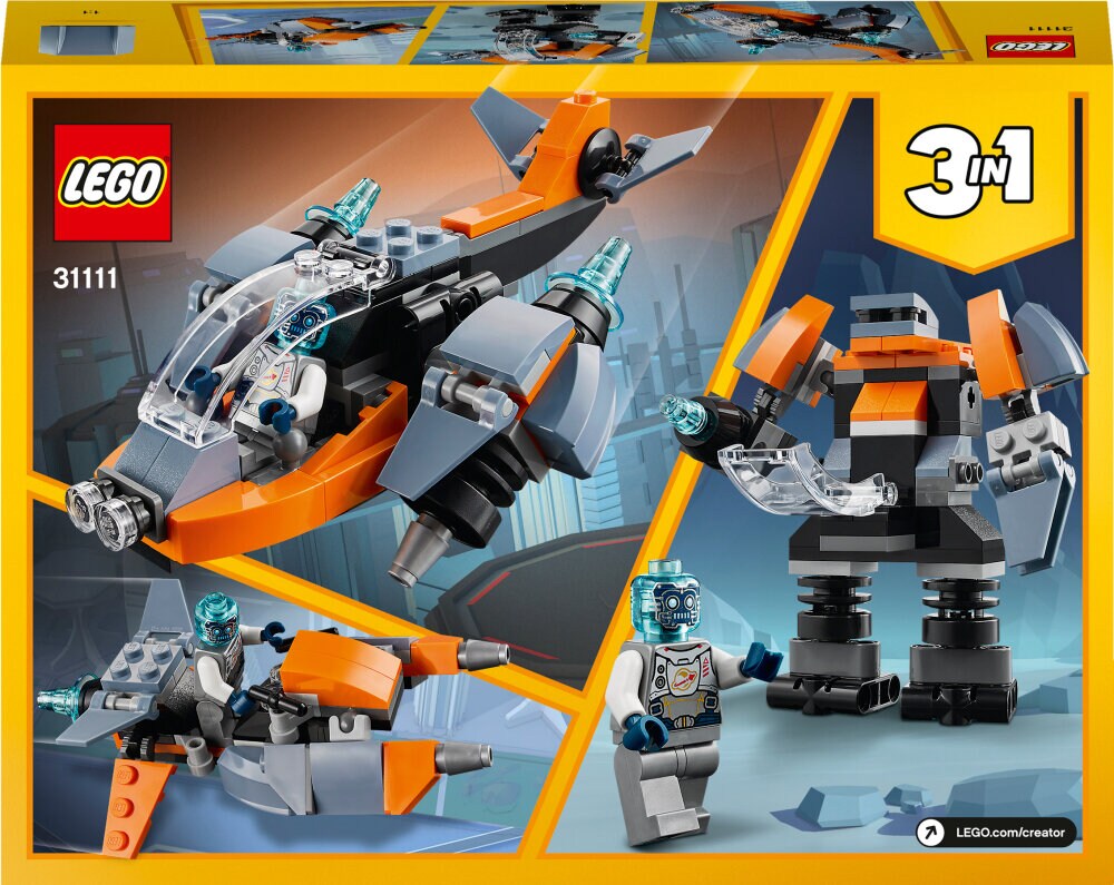 LEGO Creator - Kyberlennokki 6+