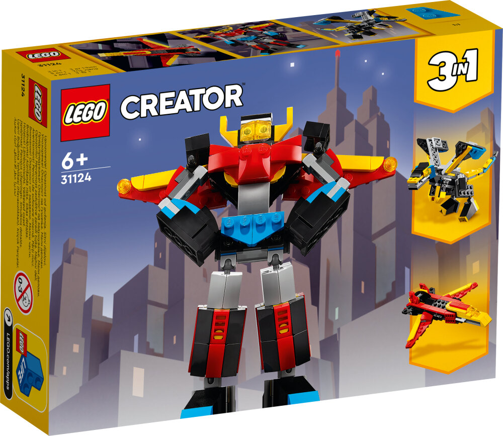 LEGO Creator - Superrobotti 6+