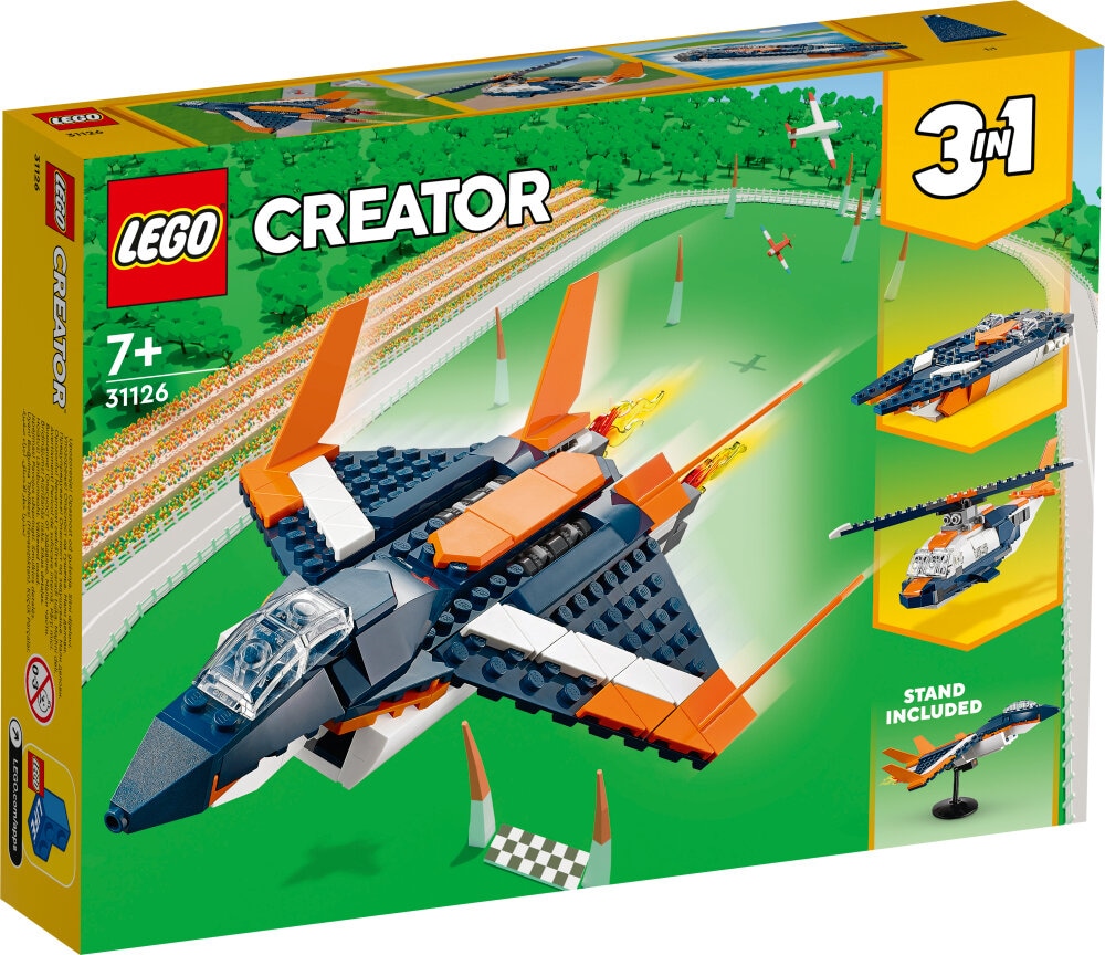 LEGO Creator - Yliäänikone 7+