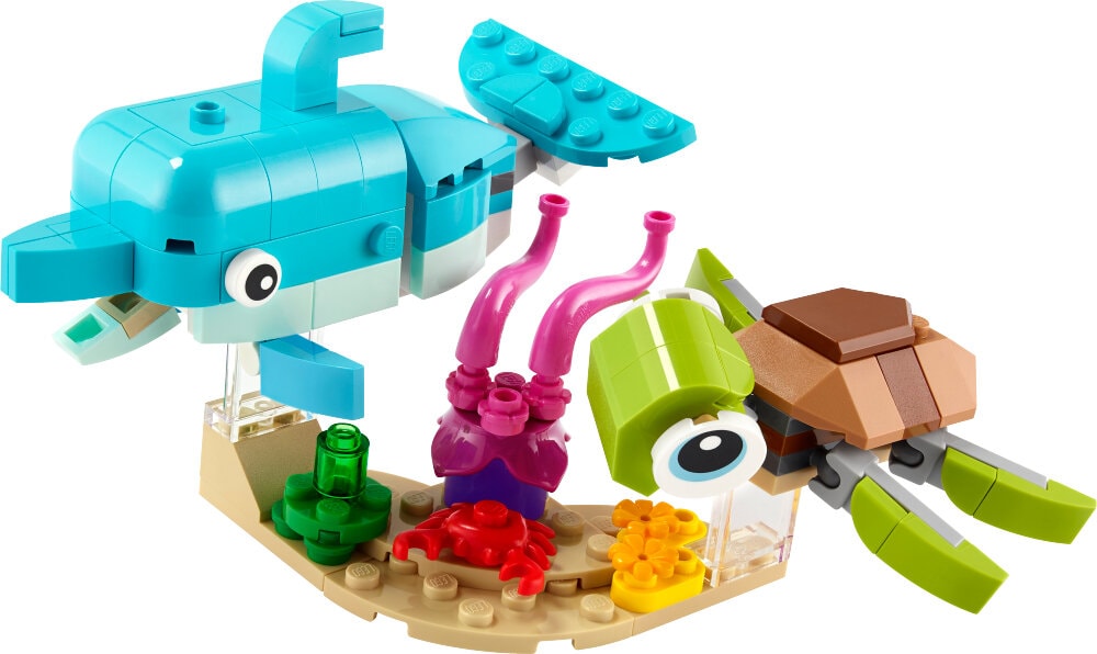 LEGO Creator - Delfiini ja kilpikonna 6+