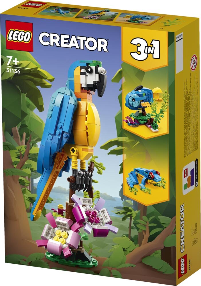 LEGO Creator - Eksoottinen papukaija 7+