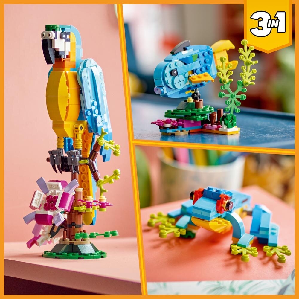 LEGO Creator - Eksoottinen papukaija 7+